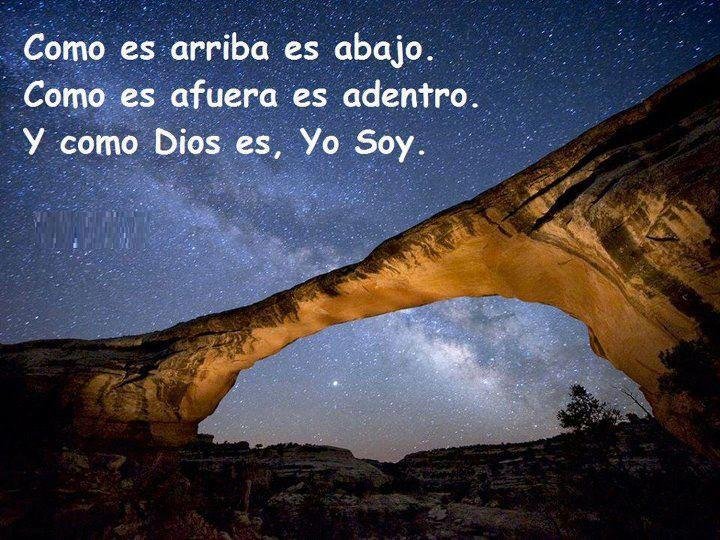 Como es arriba es abajo